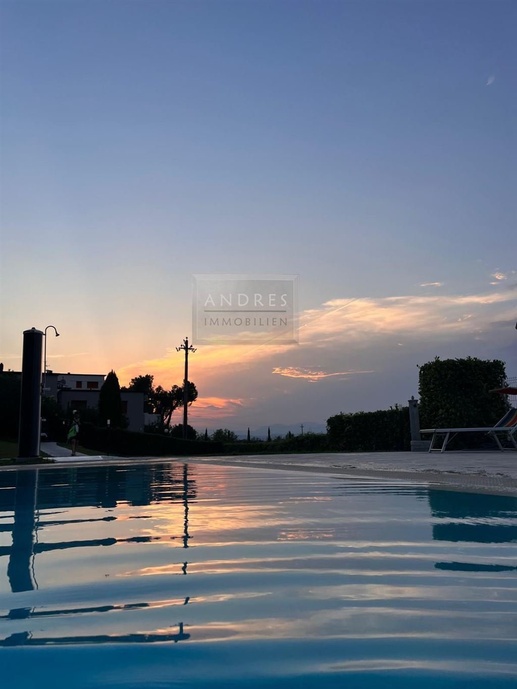 Blick vom Pool