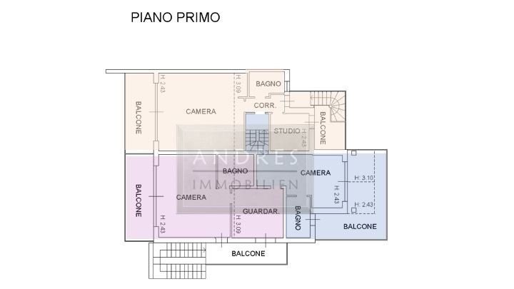 Planimetria Piano 1